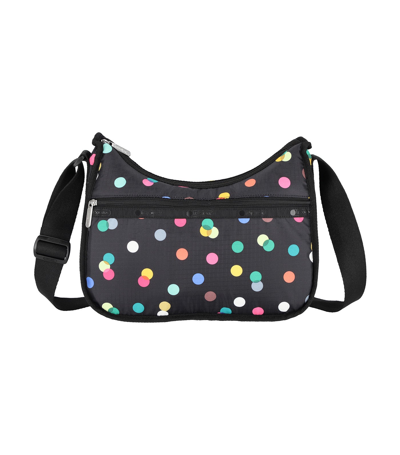 Classic Hobo Multi Color Dots Black