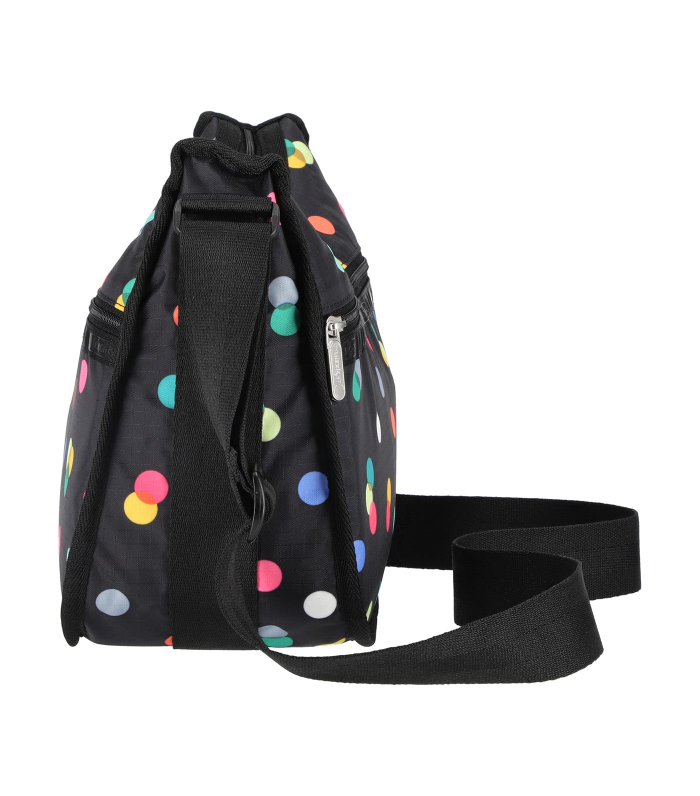 Classic Hobo Multi Color Dots Black