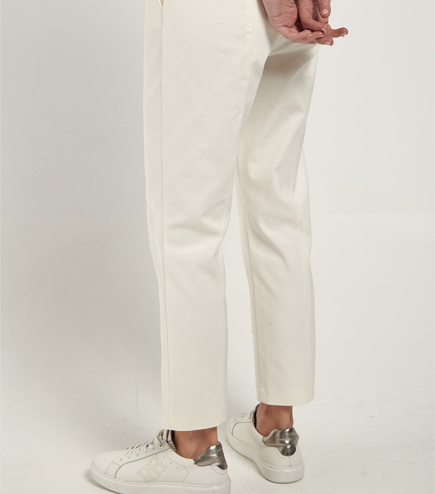 Comfort Straight Trousers Beige