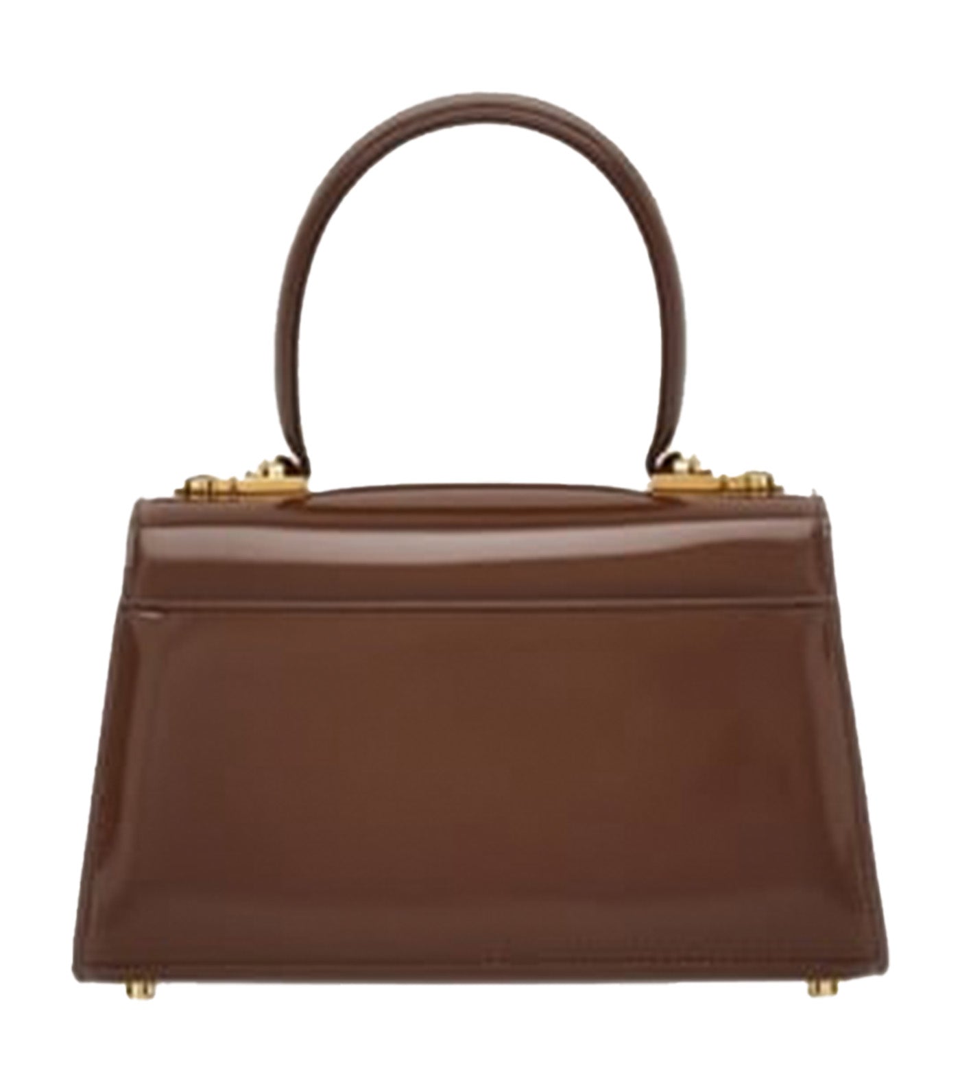 Iconic Top Handle Calfskin Cocoa