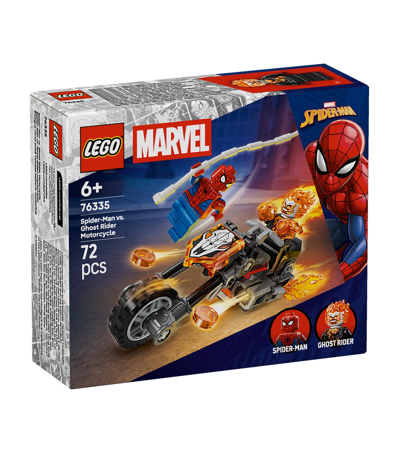 Spider-Man vs. Ghost Rider Motorcycle