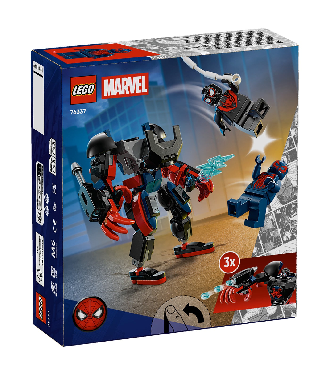 Miles Morales Mech vs. Spider-Man 2099
