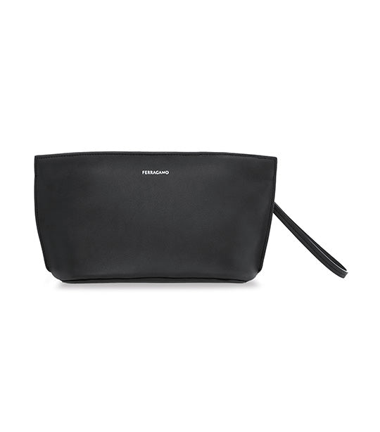 Pouch Calf Leather Black