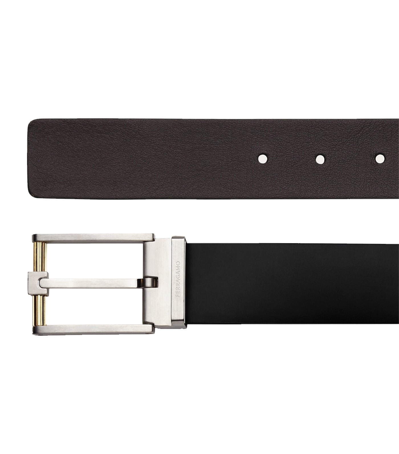 Reversible and Adjustable Belt Black/Brown