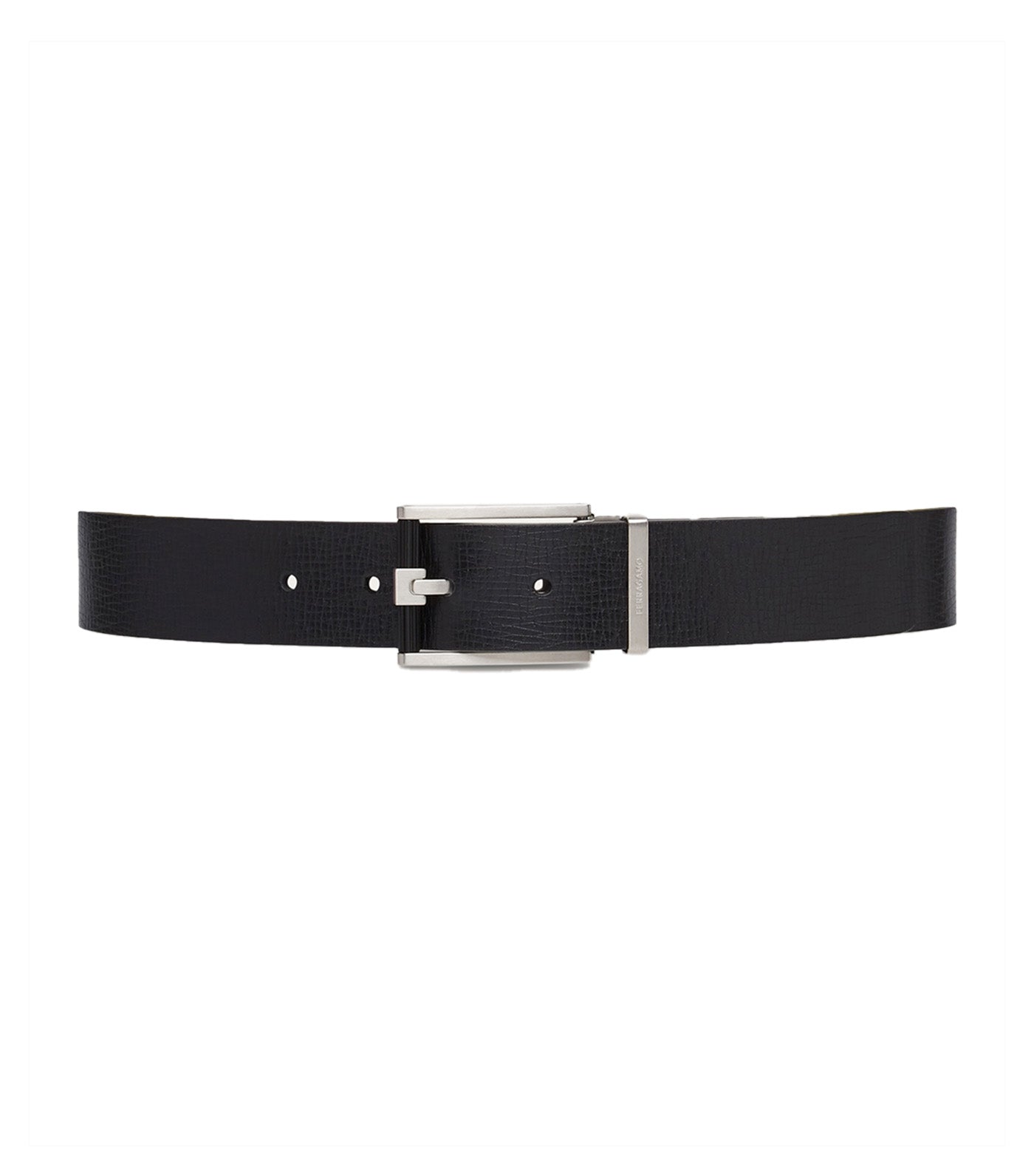 Reversible and Adjustable Belt Black/Dark Gray