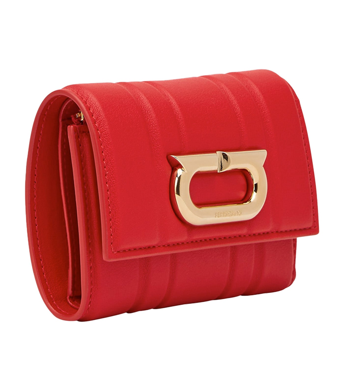 French Wallet Flame Red