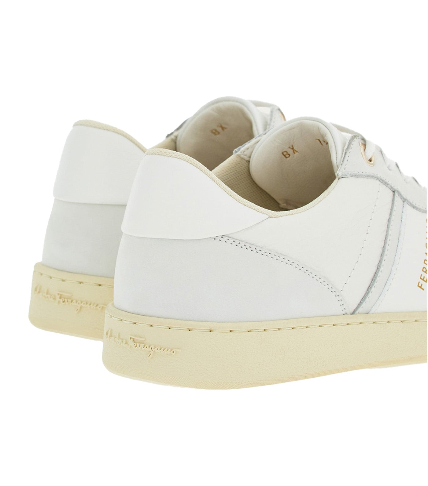 Low-Top Sneakers with Logo Optic White