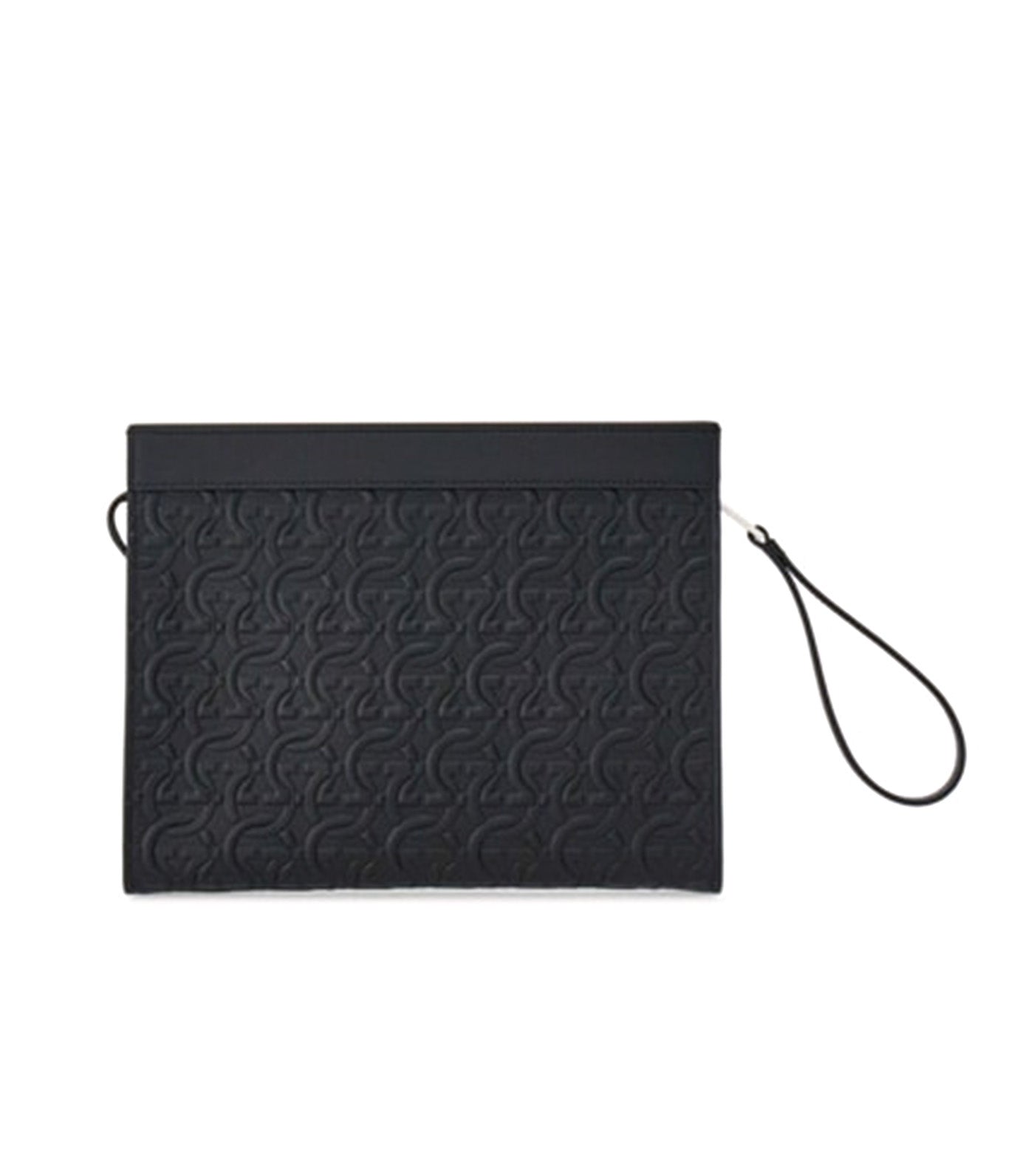 Gancini Clutch Black