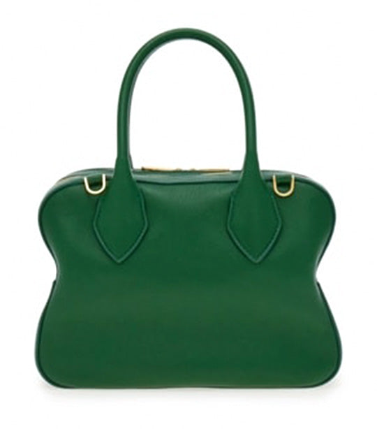 Handbag (S) Calfskin Forest Green