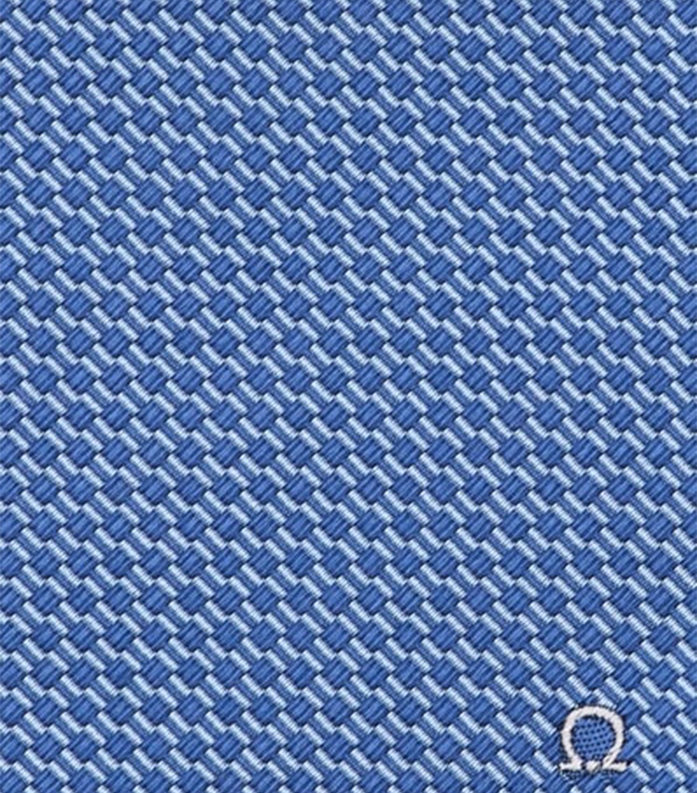 Gancini Jacquard Tie Light Blue