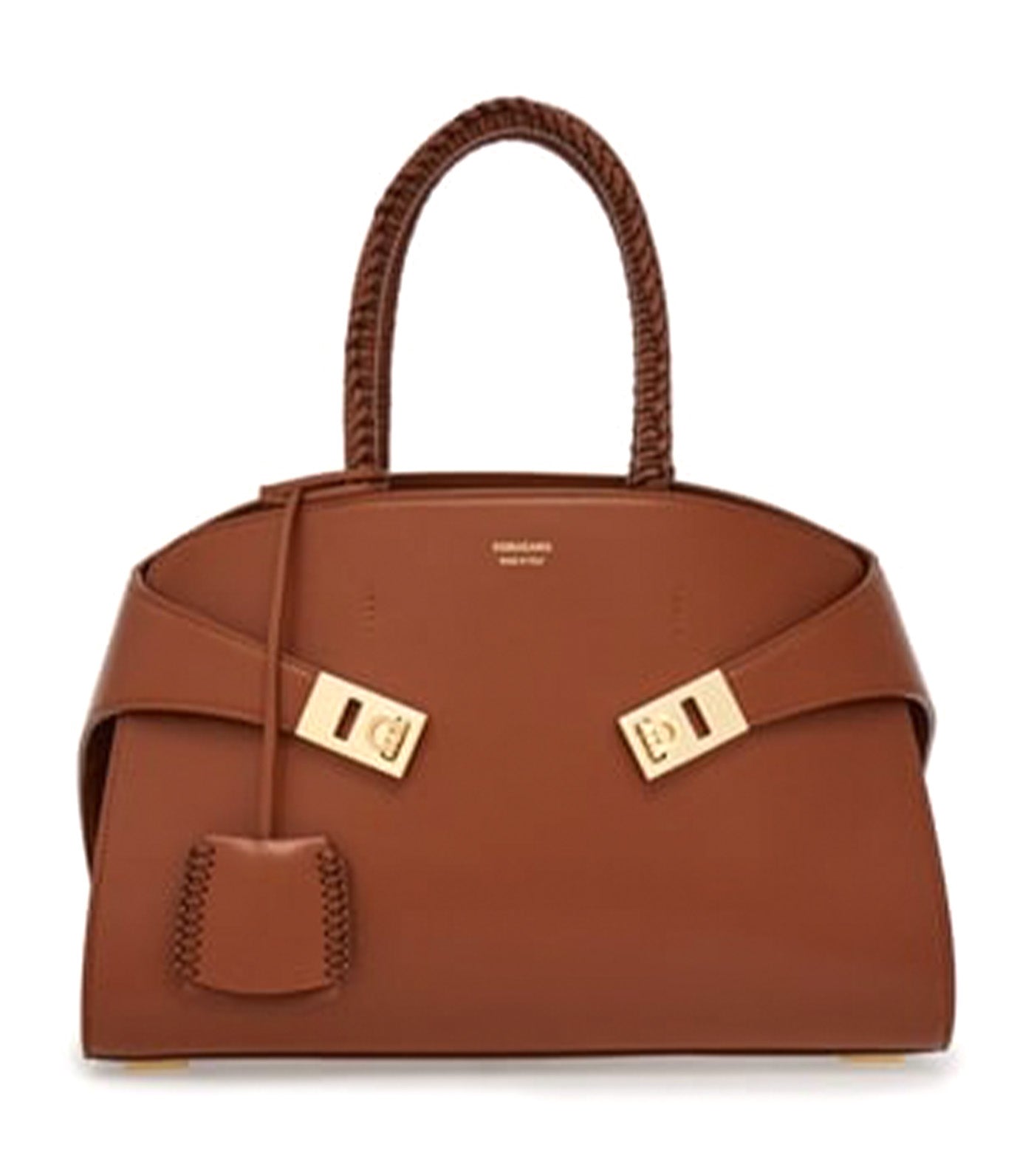 Hug Handbag (S) Cognac