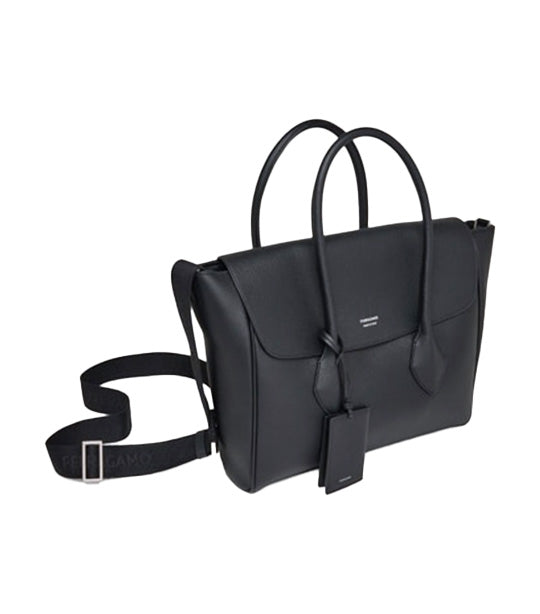 East-West Briefcase Black