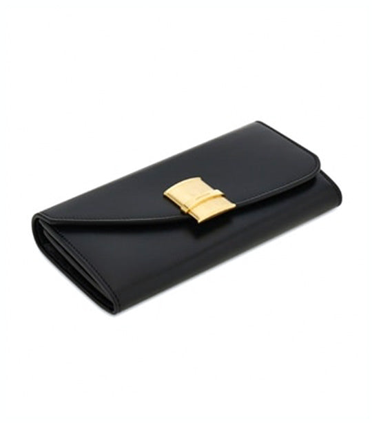 Fiamma Wallet with Chain Black