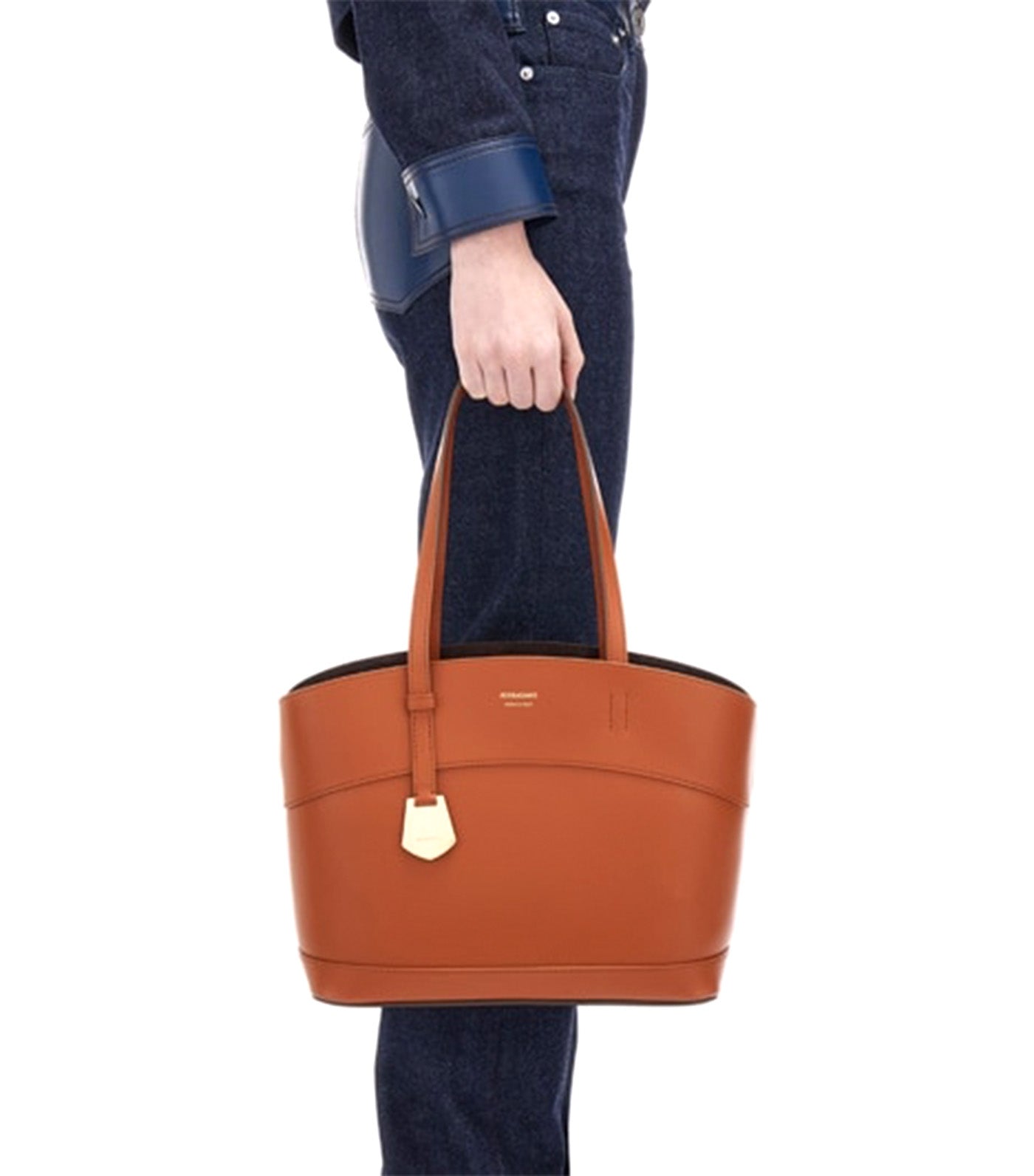 Tote Bag Cognac/Dark Brown