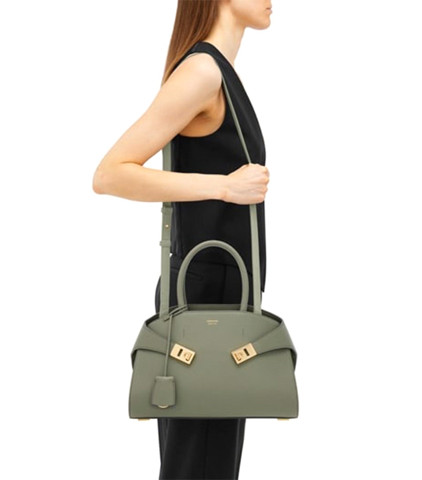 Hug Handbag (S) Ash Gray