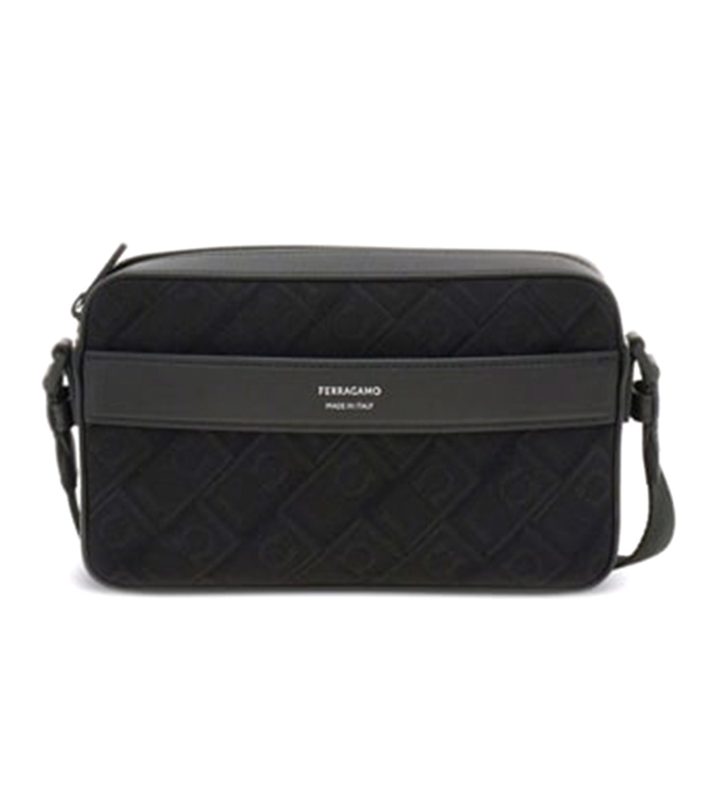 Monogram Crossbody Bag Black