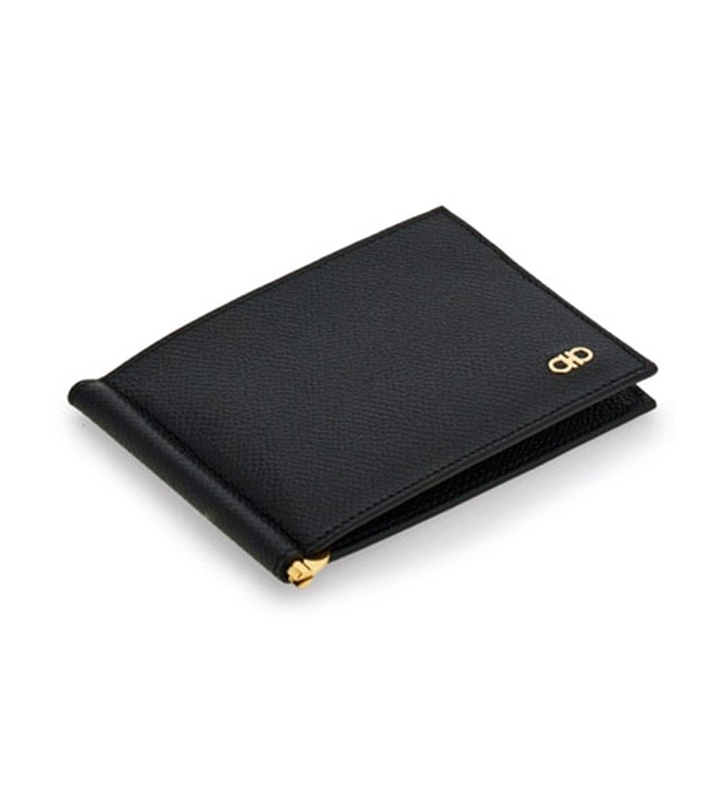 Gancini Wallet with Money Clip Black