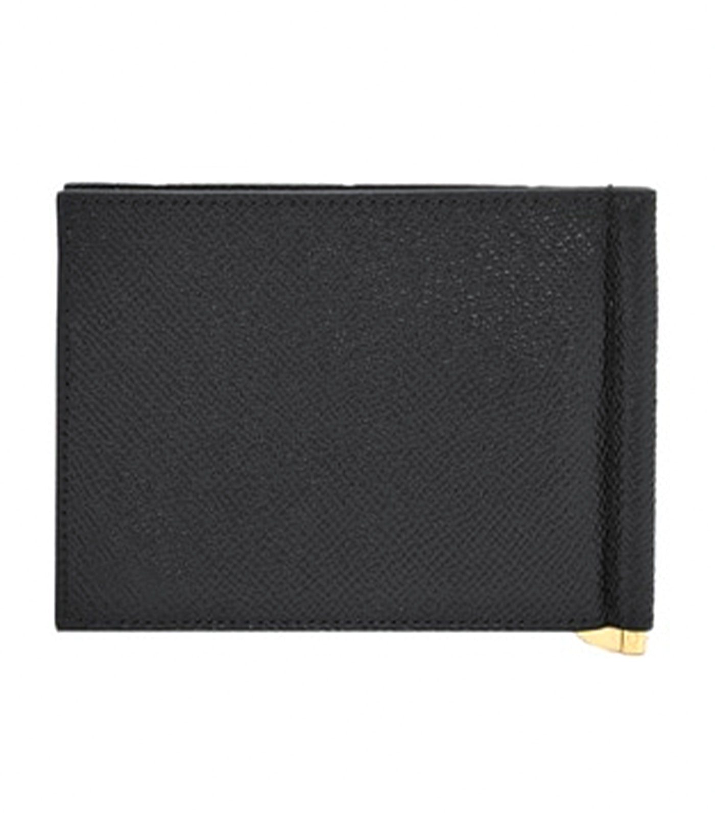 Gancini Wallet with Money Clip Black