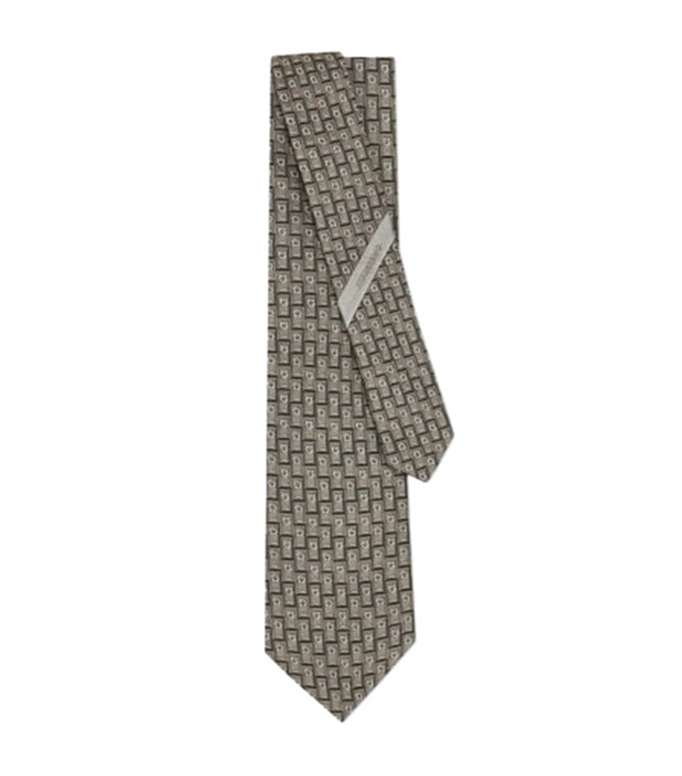 Monogram Jacquard Tie Beige