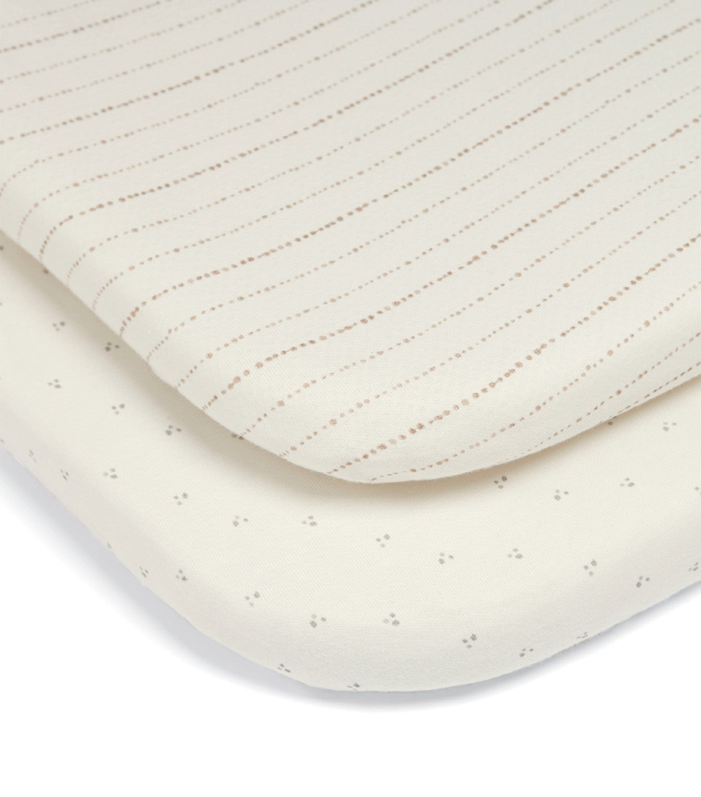 Cotbed Fitted Sheets - Set of 2