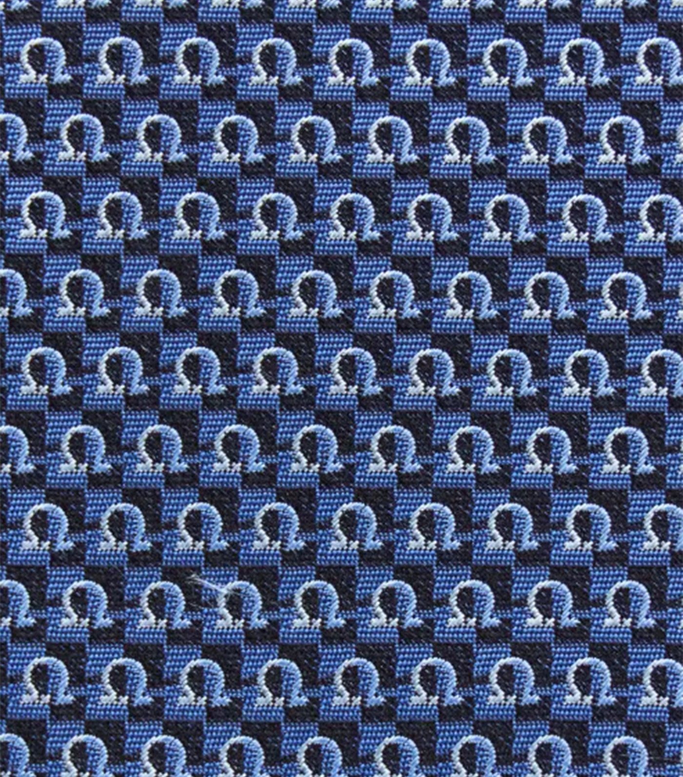 Gancini Jacquard Tie Blue Marine