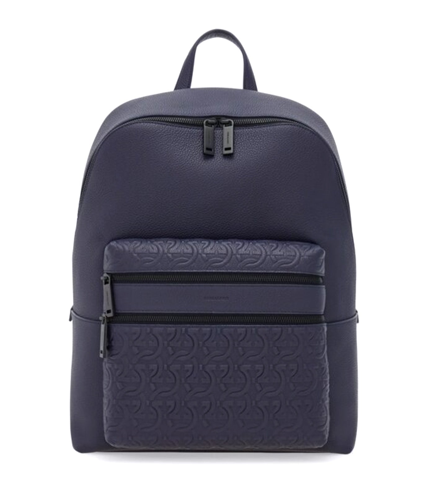 Embossed Backpack Midnight Blue