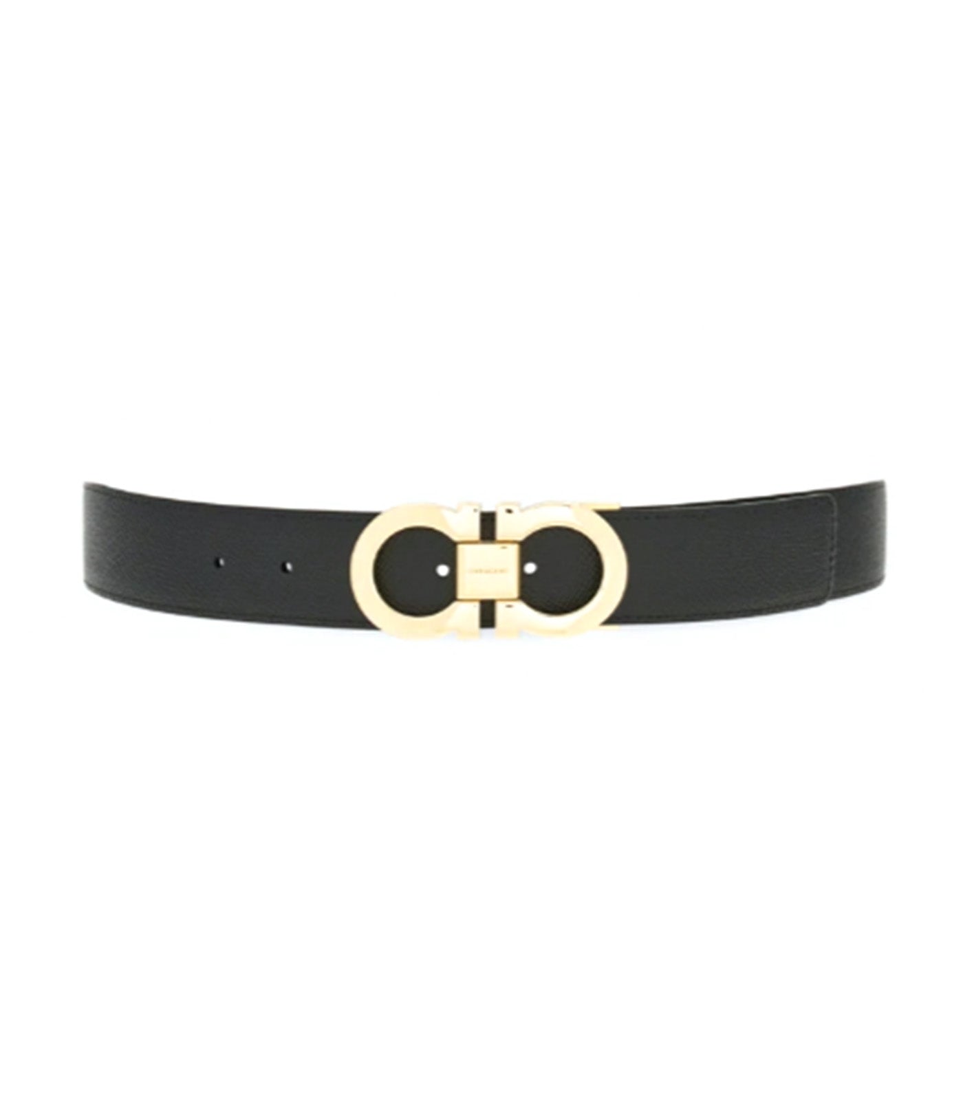 Reversible Belt Gancini Midnight Blue/Black