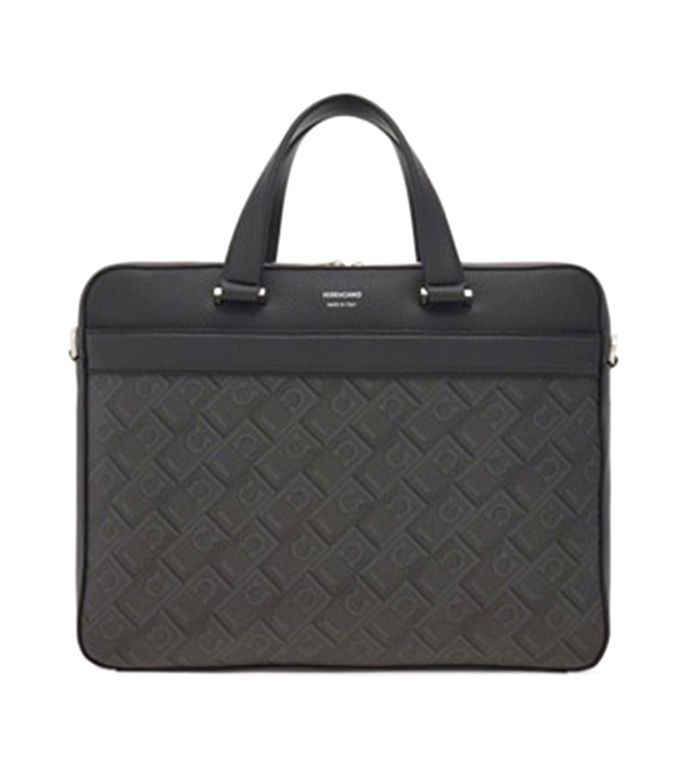 Monogram Business Bag Black/Gray