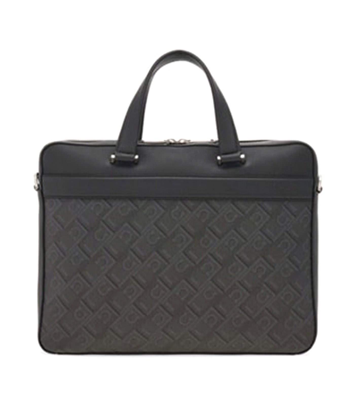 Monogram Business Bag Black/Gray