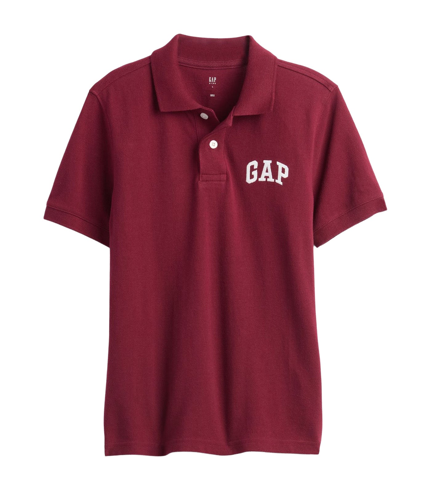 Pique Polo Shirt Red Delicious