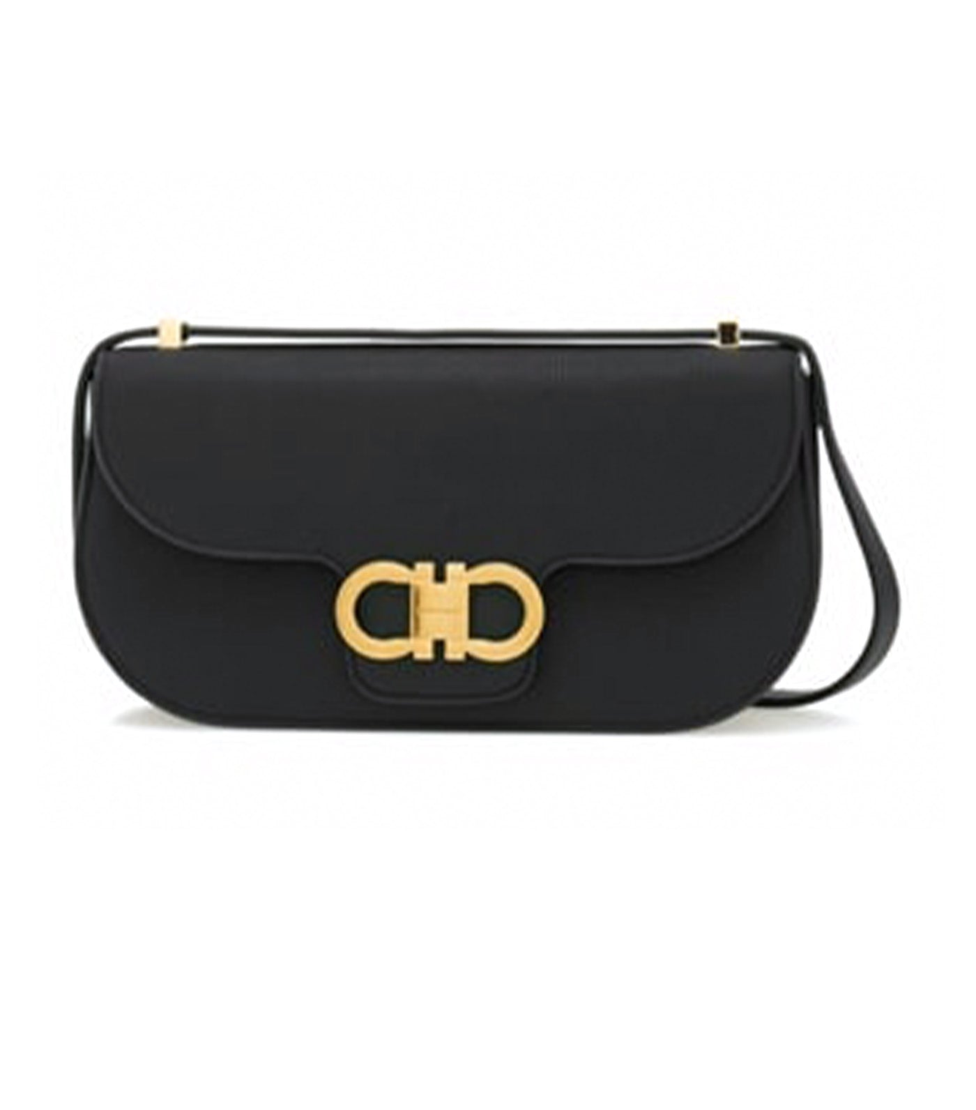 Gancini Mini Crossbody Bag Hammered Calfskin