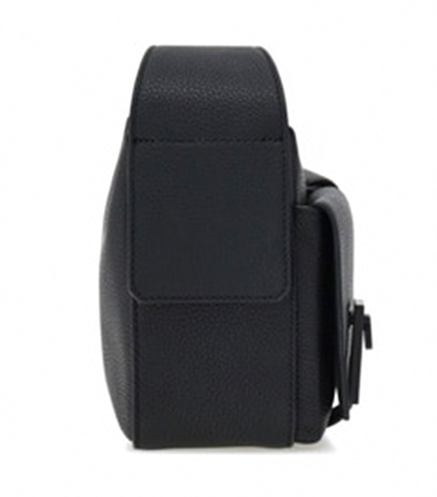 Utillity Crossbody Bag Hammered Calfskin Black