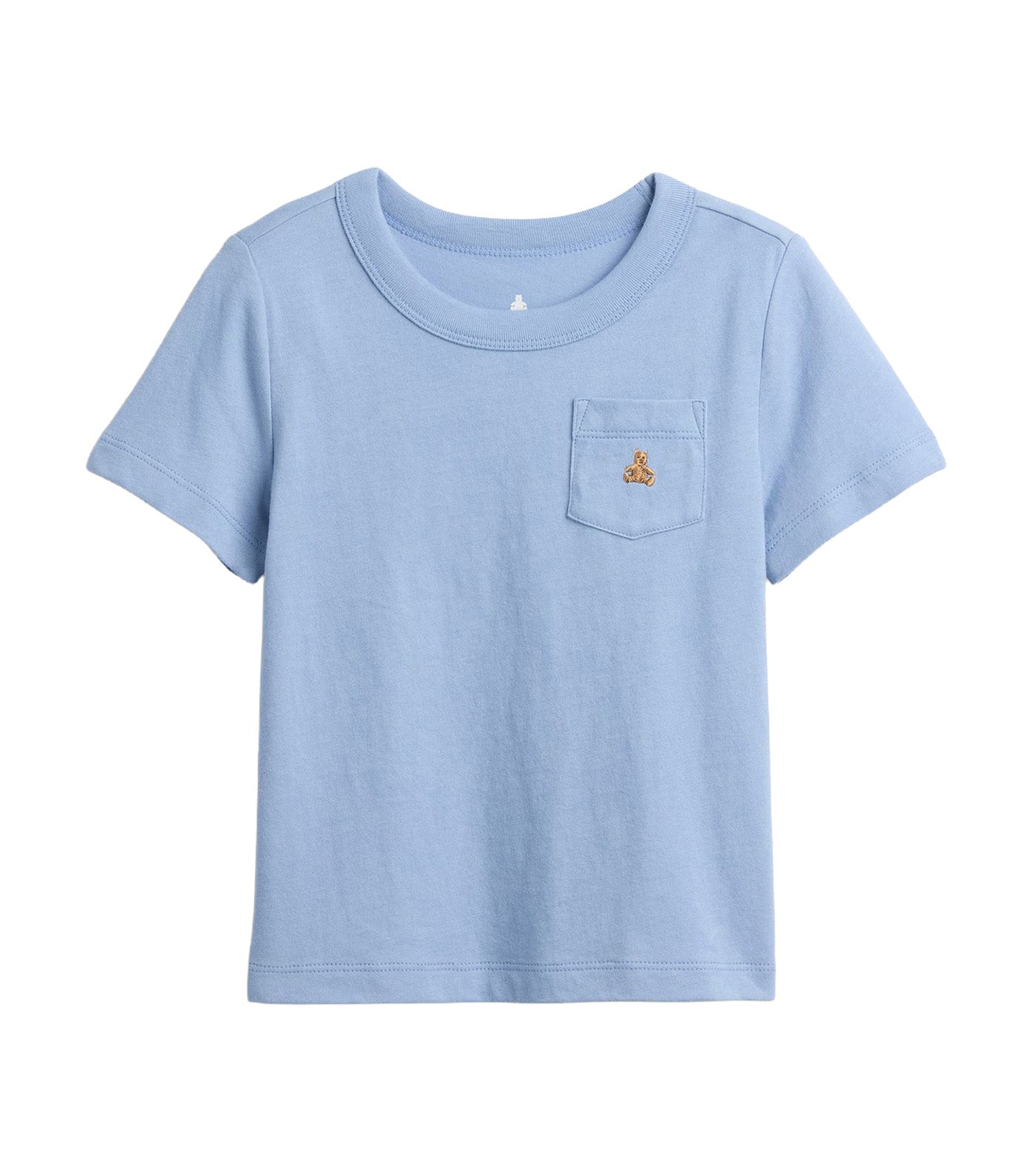 Baby and Toddler Mix and Match Pocket T-Shirt Blue Suede