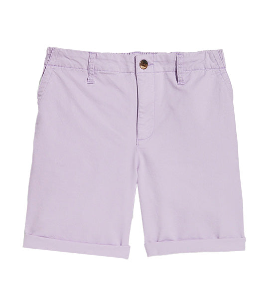 High Waisted OGC Chino Shorts for Women 7-inch Inseam Dusky Lavender