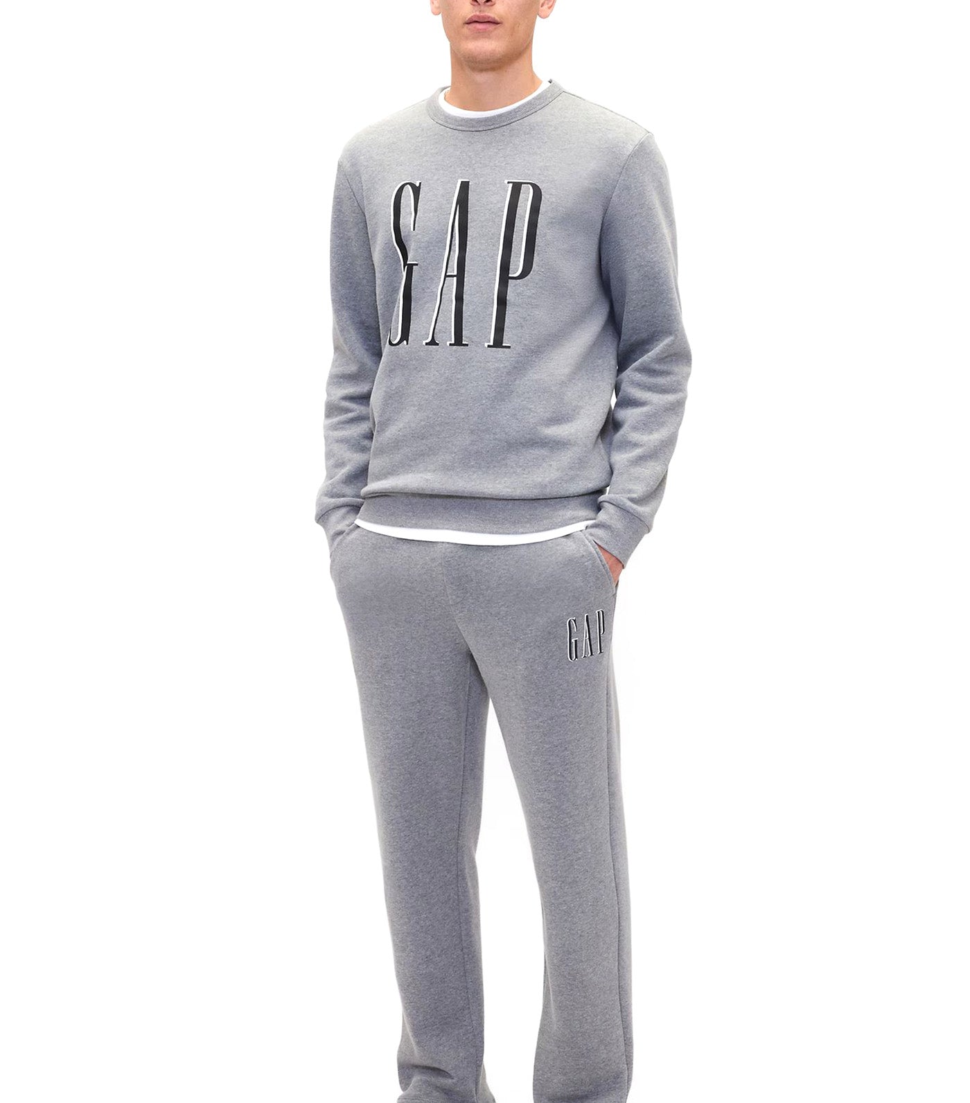 Logo Straight-Leg Sweatpants