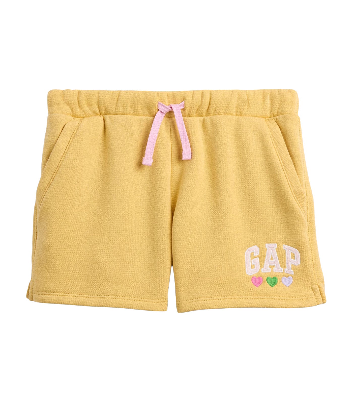 Gap Kids Logo Pull-On Shorts French Almond 