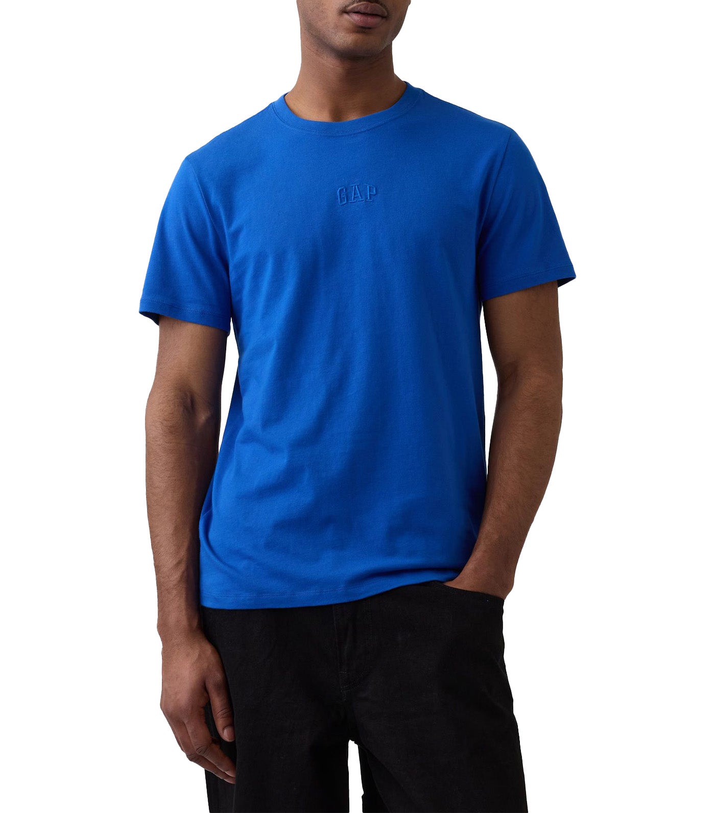 GAP Everyday Soft Mini Logo T-Shirt Admiral Blue