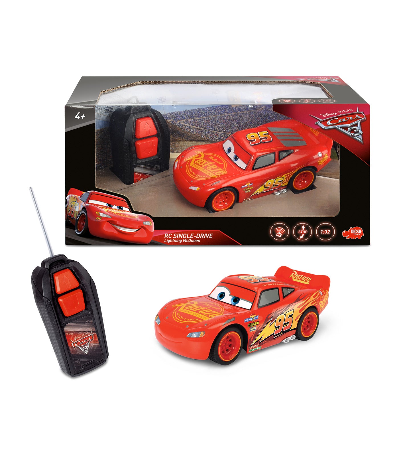 Cars 3 Lightning Mcqueen Single Drive