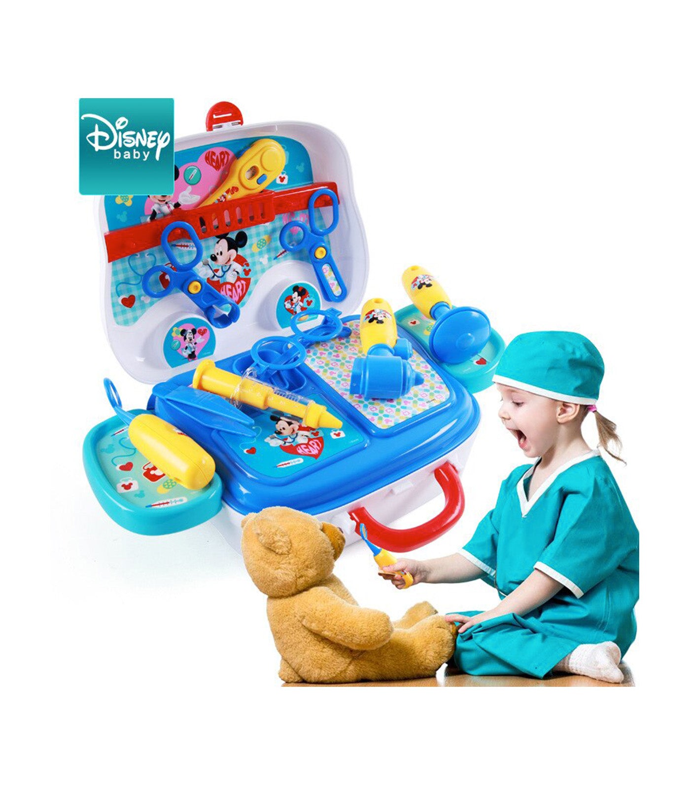 Mickey Doctor Suitcase Playset