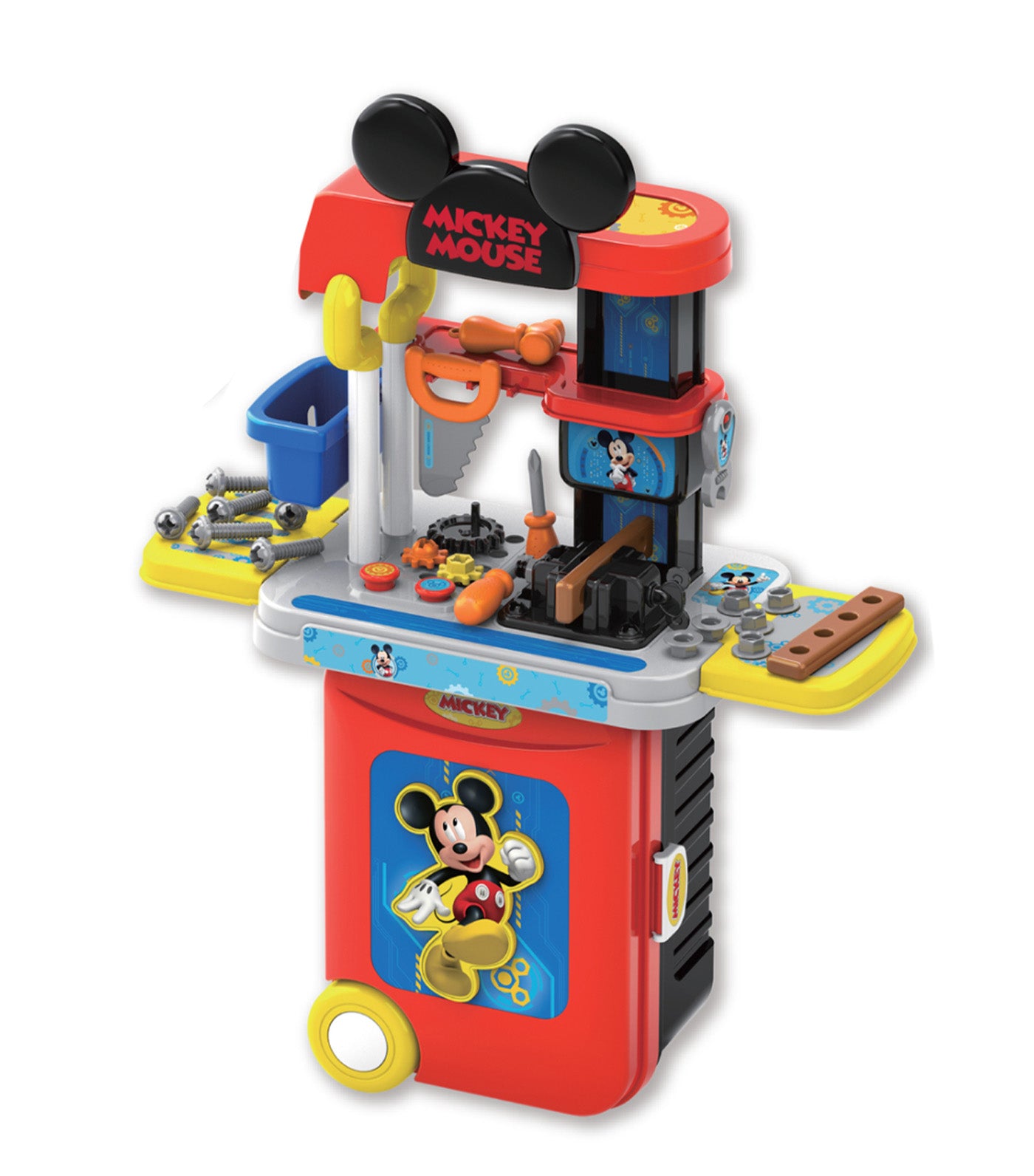 Mickey 3 in 1 Tool Set in Trolley Case