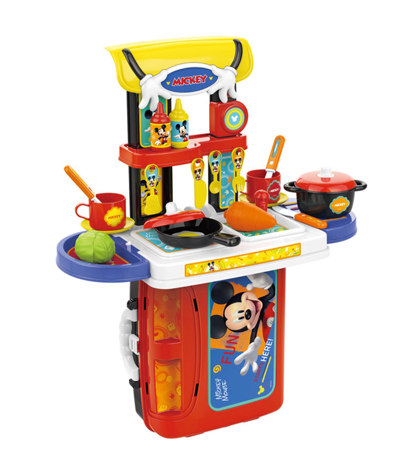 Mickey Mouse Tableware Suitcase