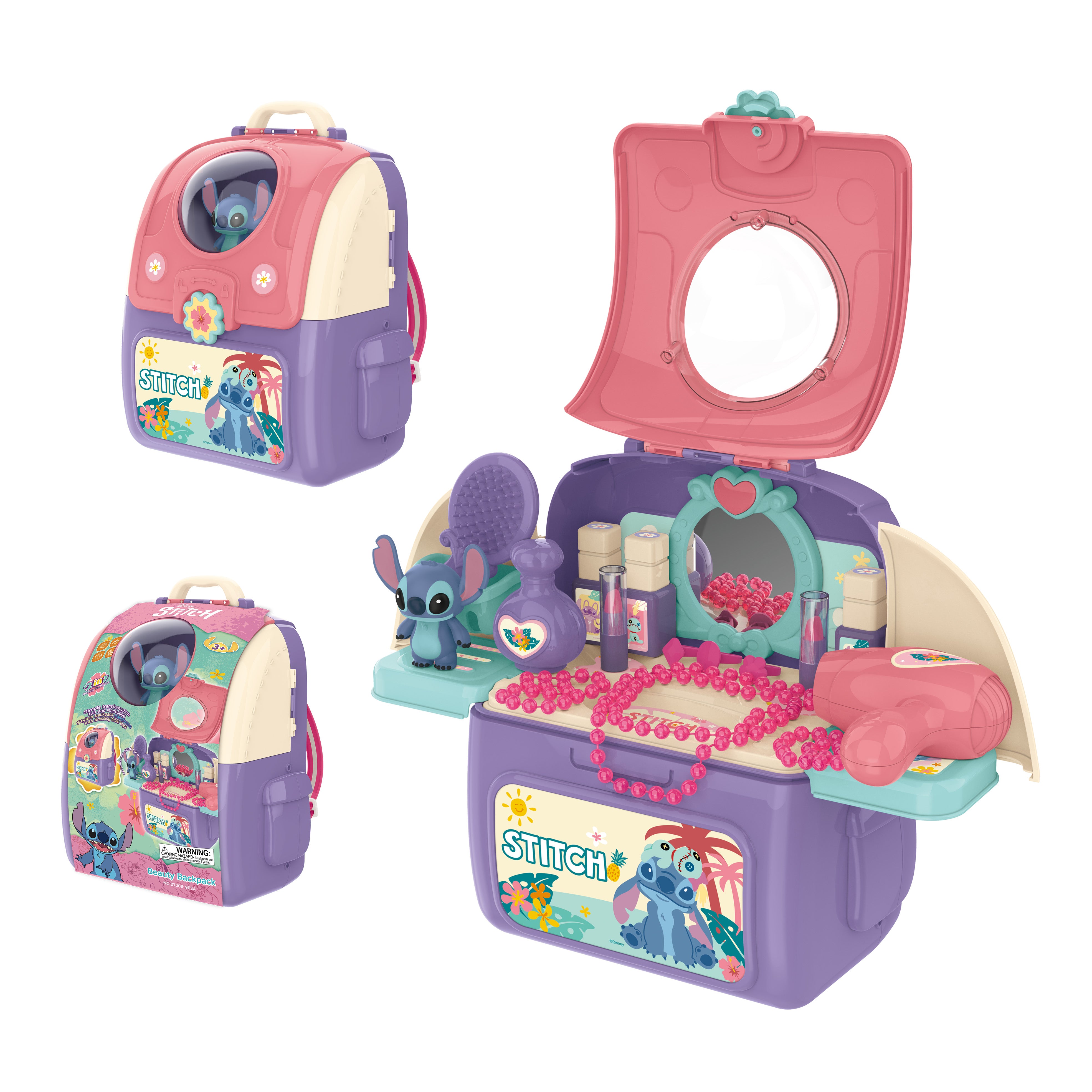 Stitch Makeup Backpack