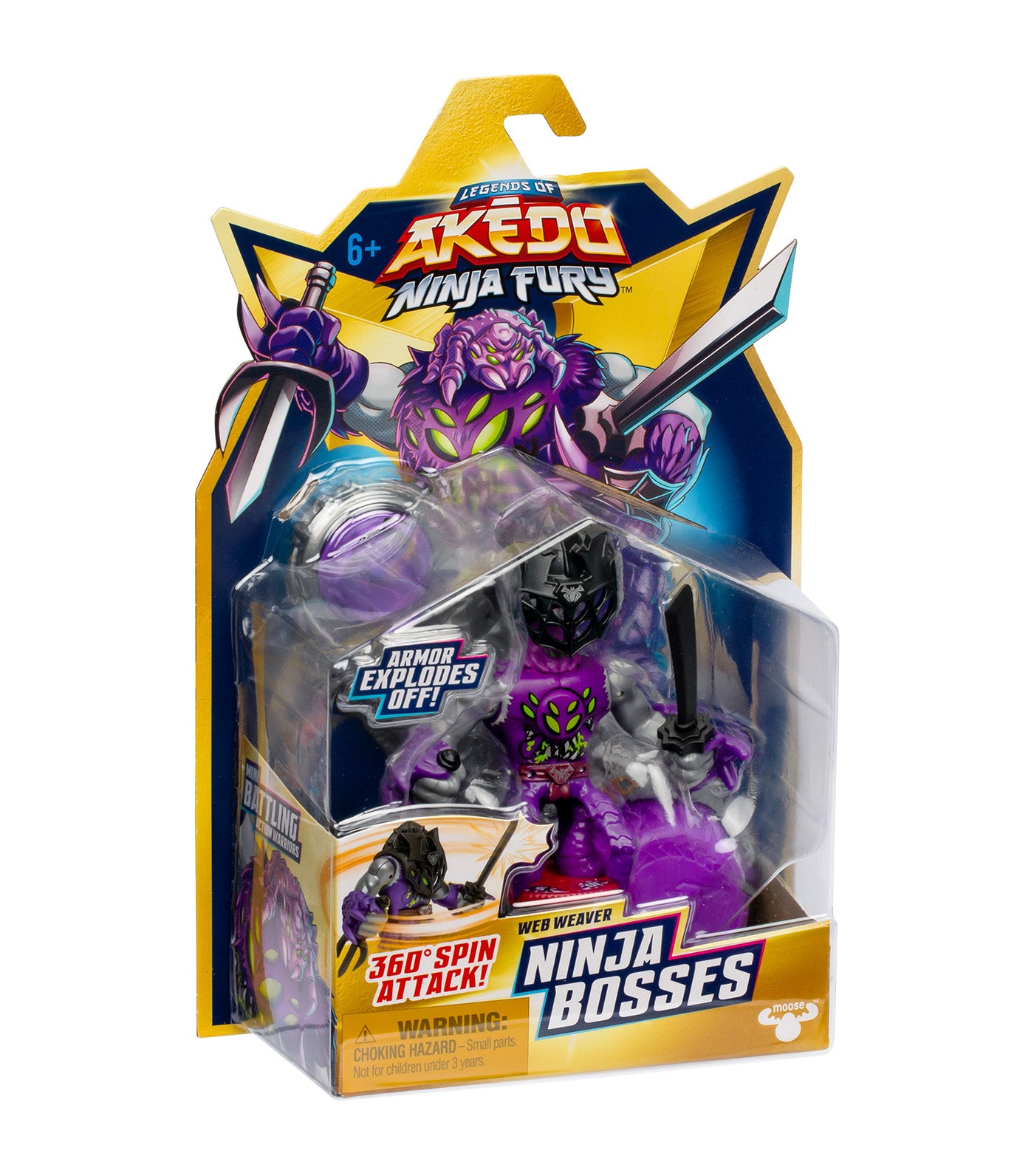 Amazon.co.jp: Hashi Top-in AKEDO S7 Ninja Fury Single Pack W1 DP Box Set of  8 : Toys & Games