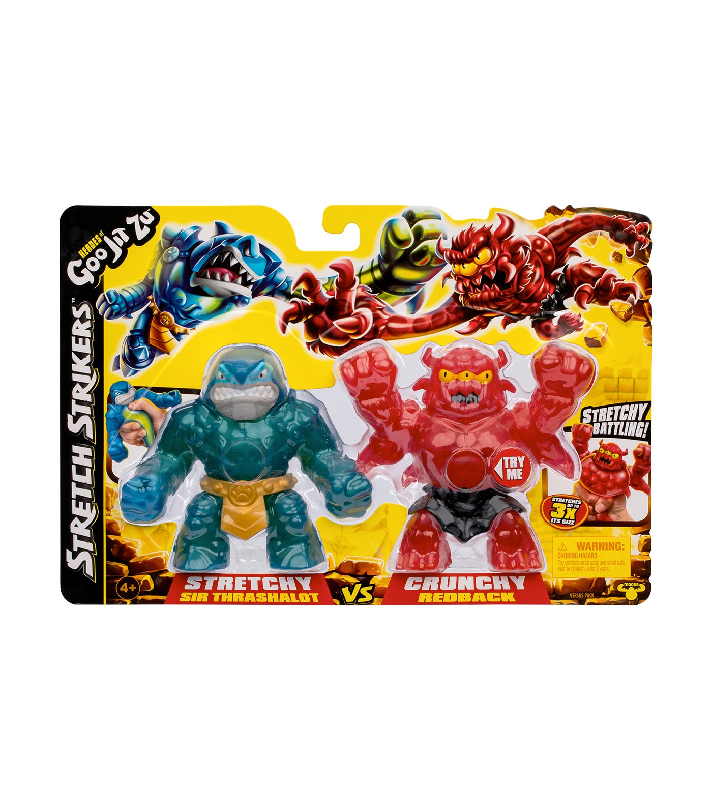 Stretch Strikers S11 Pack Knight Thrashalot Vs. Barbarian Redback