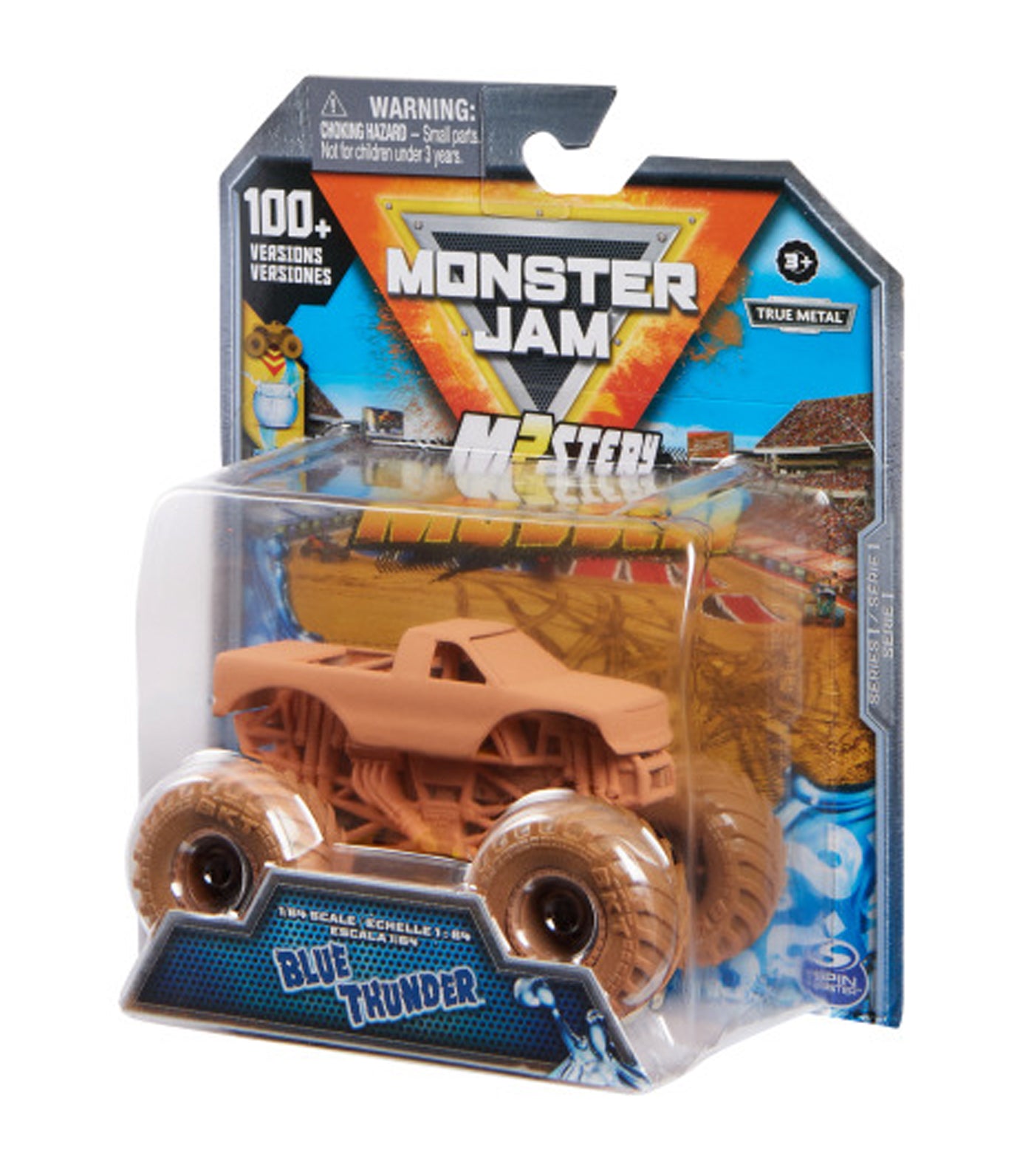 Monster Jam Mystery Movers Monster Truck - Blue Thunder