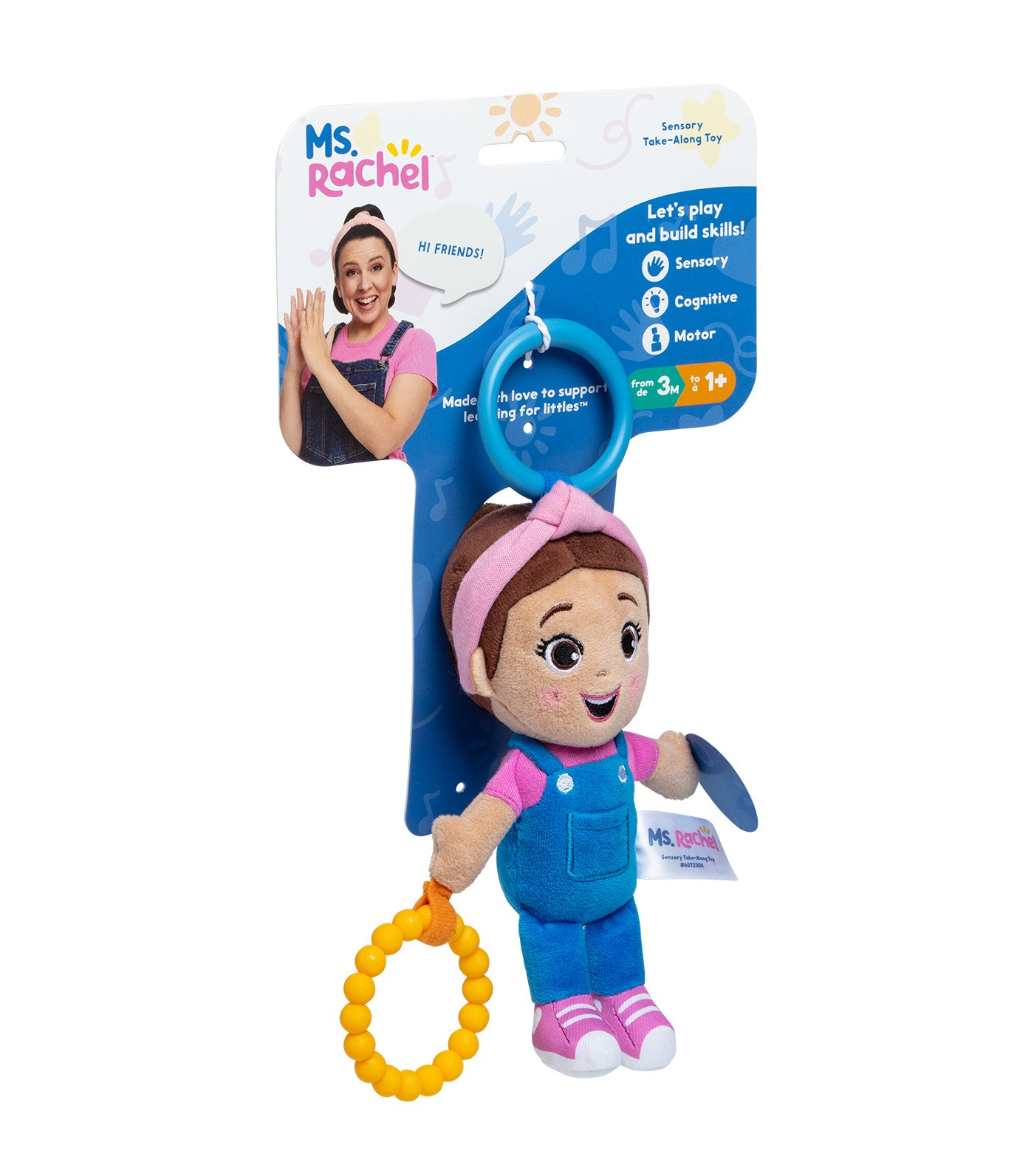 Ms. Rachel Sensory Take-Along Toy
