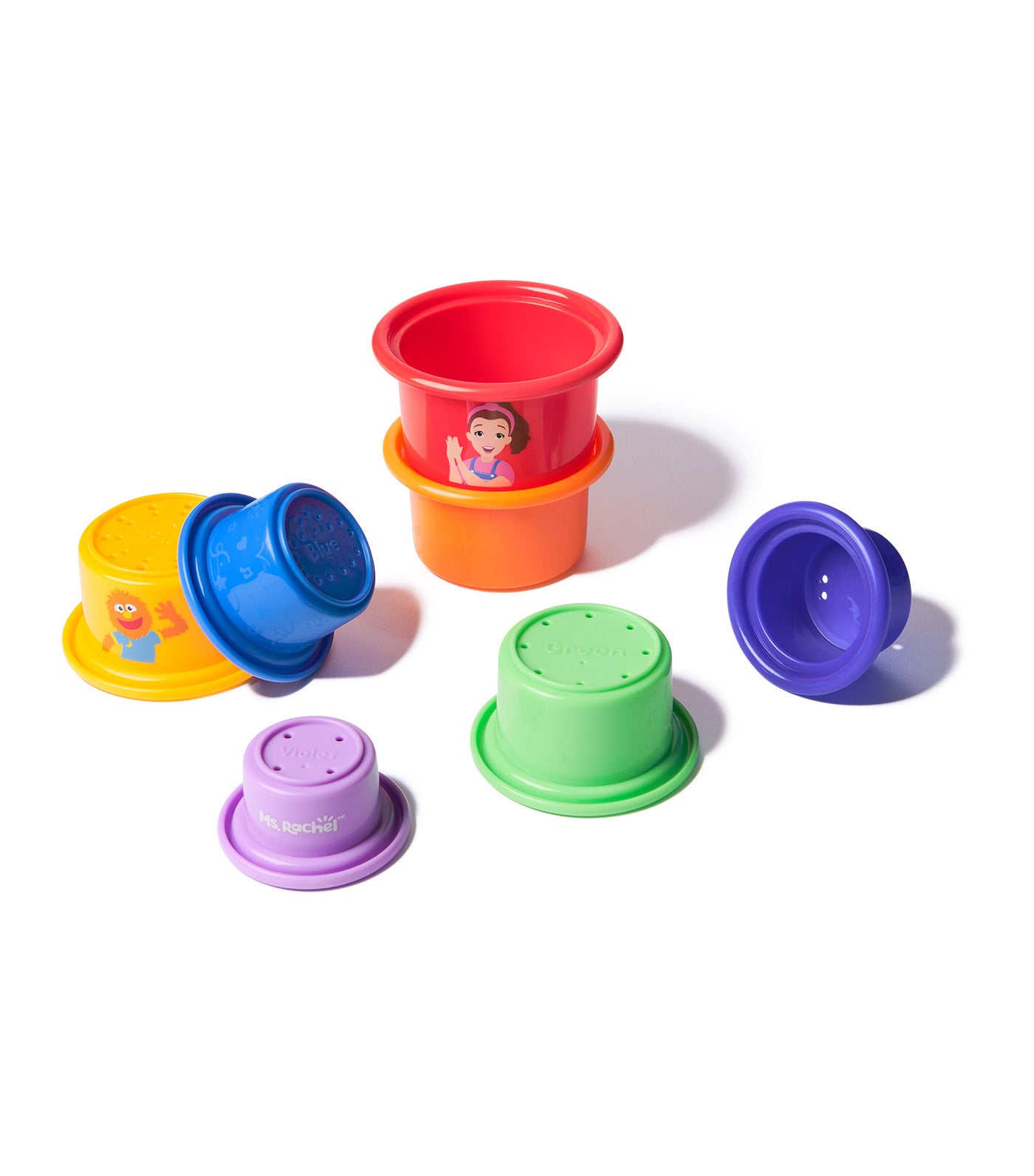 Rainbow Stacking Cups