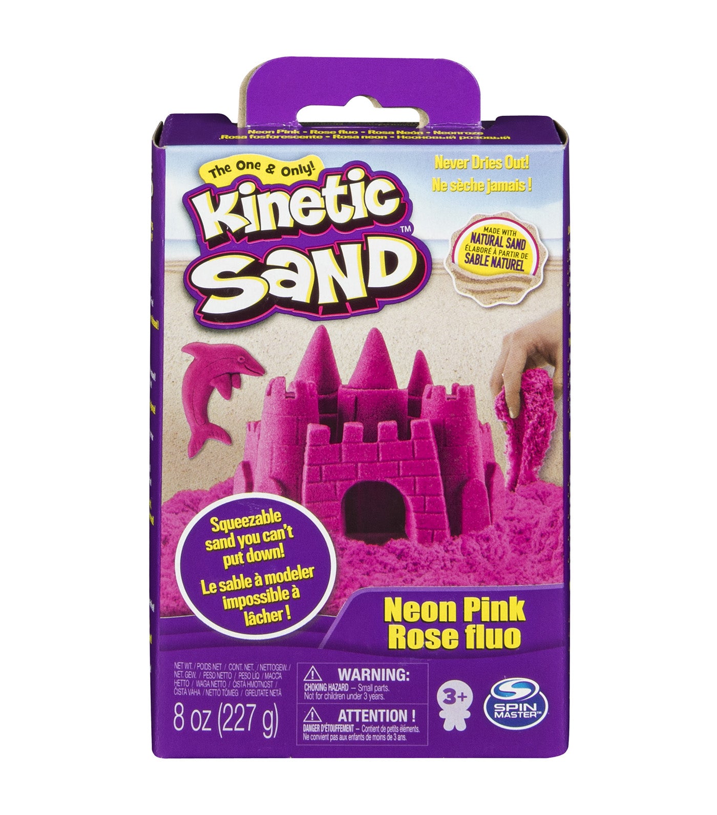 Neon Sand 8oz - Pink