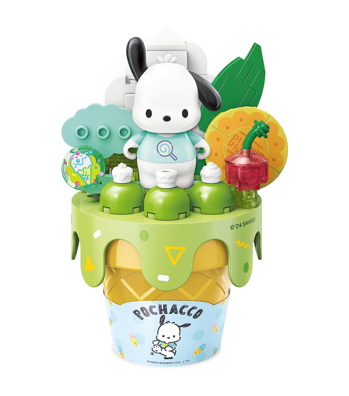 Keeppley Pochaco Green Crispy Cone | Rustan's