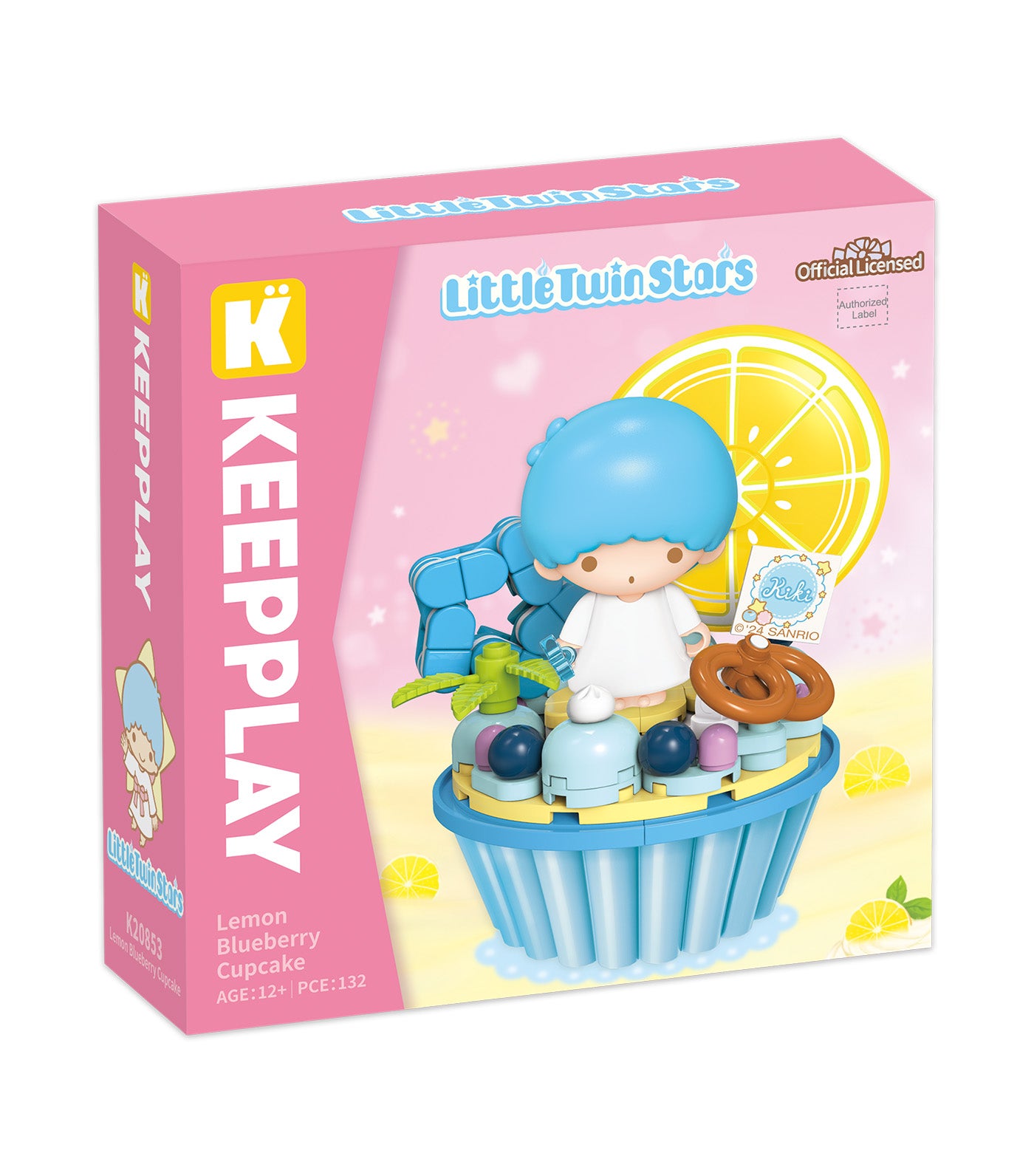 Kiki Lemon Blueberry Cupcake